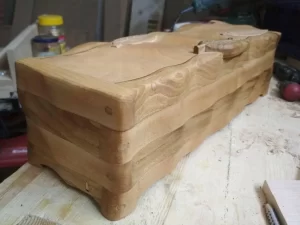 Kutija valovi i lišće