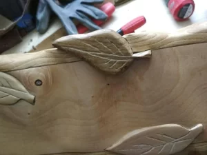 Kutija valovi i lišće