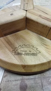 masivna bukova hoklica - Promjer 30 cm - visina 38