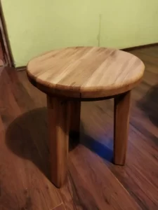 masivna bukova hoklica - Promjer 30 cm - visina 38